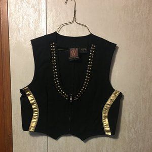 Ladies Western Show Vest sz L